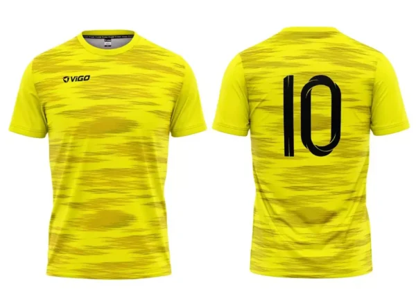 Koszulka piłkarska Team 6 w kolorze żółtym