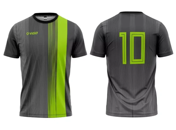 Koszulka piłkarska Team 7 w kolorze szarym