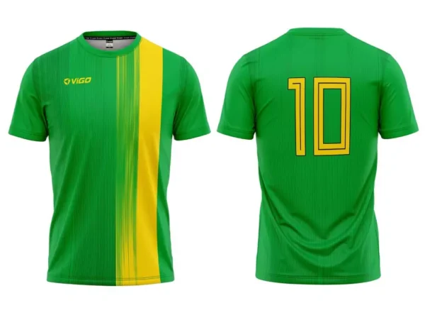 Koszulka piłkarska Team 7 w kolorze zielonym