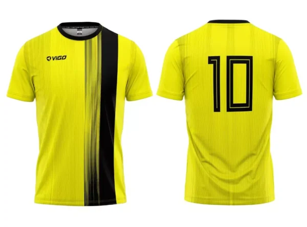 Koszulka piłkarska Team 7 w kolorze żółtym