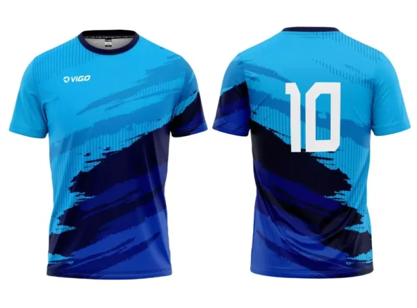 Koszulka piłkarska Team 8 w kolorze niebiesko-granatowym