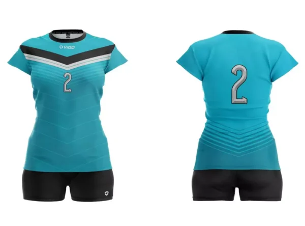 Koszulka siatkarska damska Arrow w kolorze błękitnym