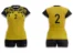 Koszulka siatkarska damska Biotech w kolorze żółtym