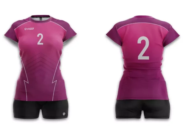 Koszulka siatkarska damska Game w kolorze różowym