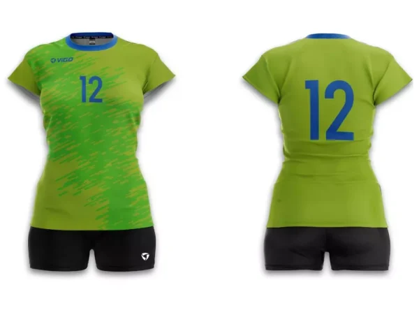 Koszulka siatkarska damska Kill w kolorze limonkowym