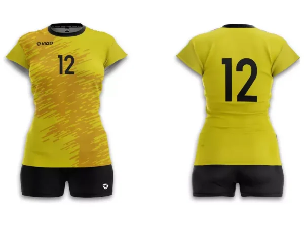 Koszulka siatkarska damska Kill w kolorze żółtym