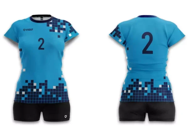 Koszulka siatkarska damska Mirage w kolorze niebieskim