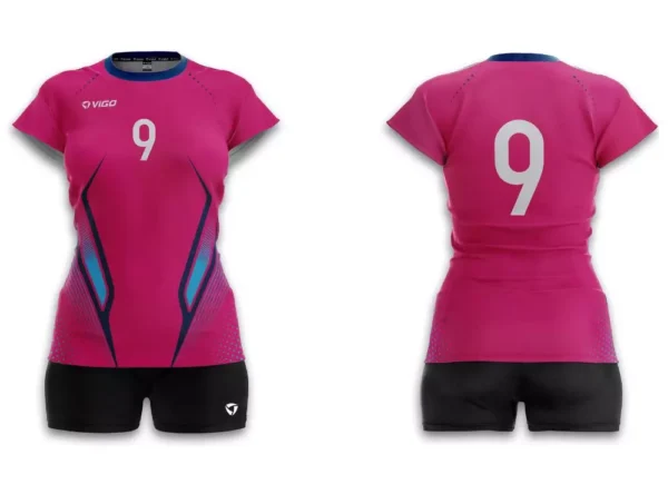 Koszulka siatkarska damska Point w kolorze różowym