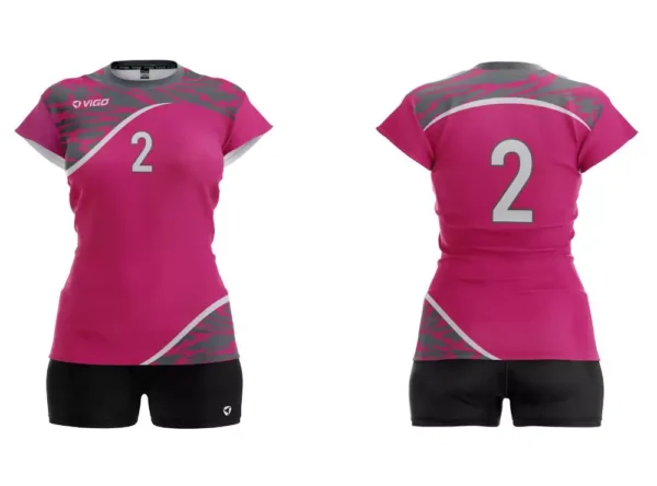 Koszulka siatkarska damska Spectrum II w kolorze różowym