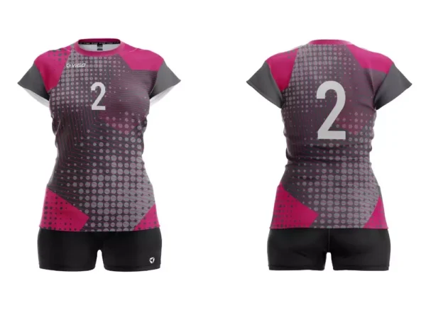 Koszulka siatkarska damska Spike w kolorze fioletowym