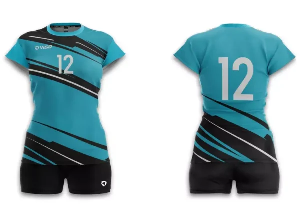 Koszulka siatkarska damska Winner w kolorze niebieskim