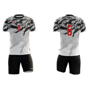 Koszulka siatkarska męska Attack w kolorze białym