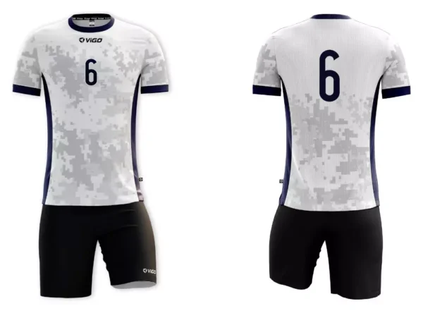 Koszulka siatkarska męska Camo w kolorze białym