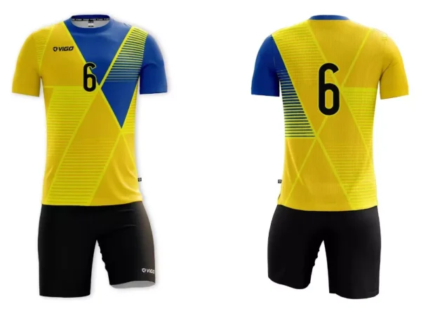 Koszulka siatkarska męska Captain w kolorze żółtym