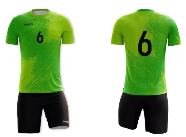 Koszulka siatkarska męska Grande w kolorze limonkowym