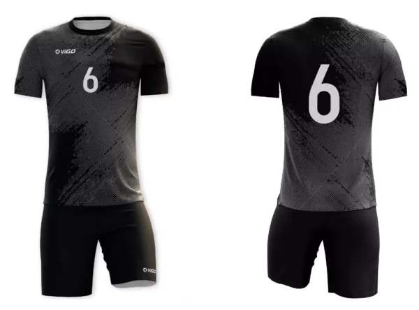 Koszulka siatkarska męska Grande w kolorze czarnym