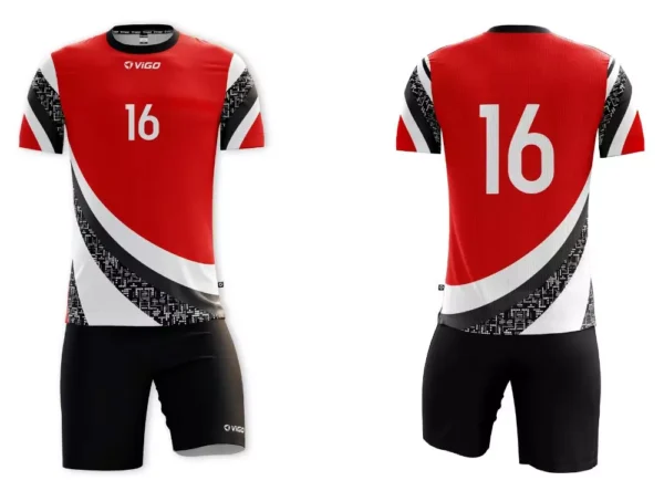 Koszulka siatkarska Jump w kolorze czerwonym