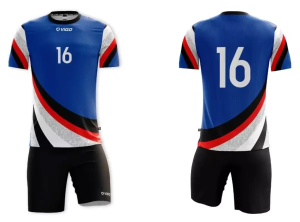 Koszulka siatkarska Jump w kolorze niebieskim