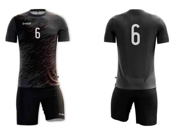 Koszulka siatkarska męska Kill w kolorze czarnym