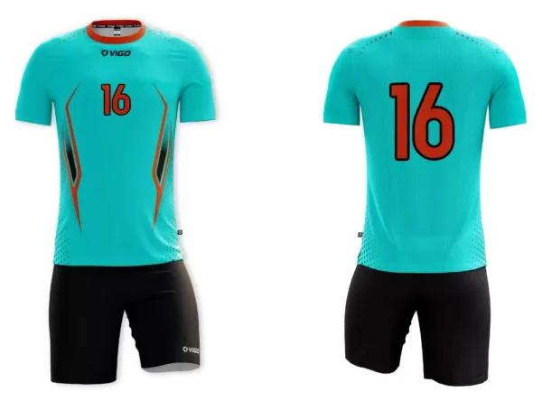 Koszulka siatkarska męska Point w kolorze turkusowym