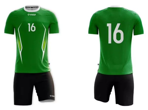 Koszulka siatkarska męska Point w kolorze zielonym