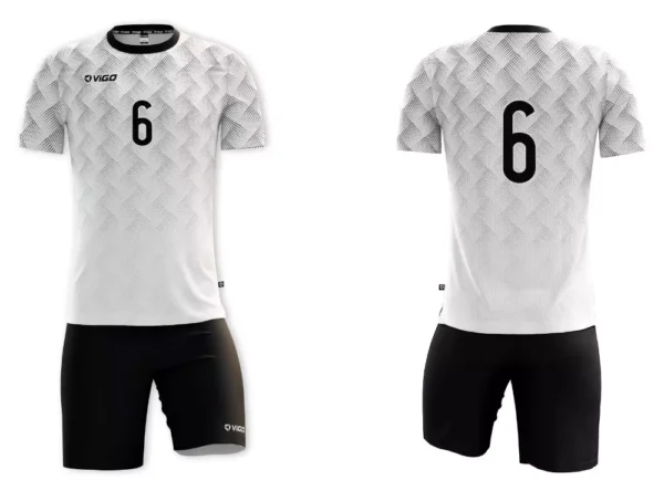 Koszulka siatkarska męska Set w kolorze białym