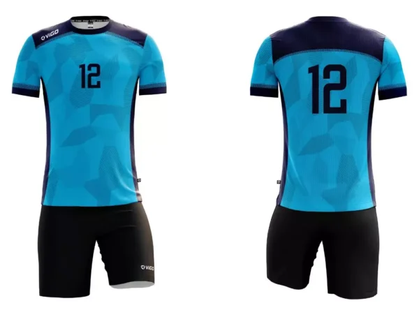 Koszulka siatkarska męska Tactic w kolorze błękitnym