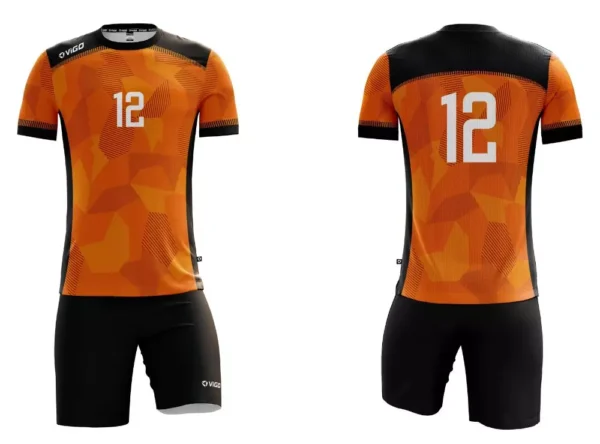 Koszulka siatkarska pomarańczowym