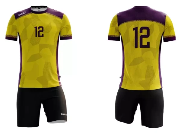 Koszulka siatkarska męska Tactic w kolorze żółtym