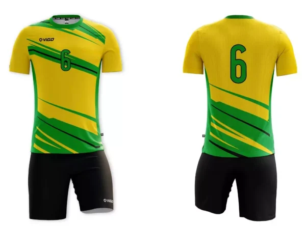 Koszulka siatkarska męska Winner w kolorze żółtym