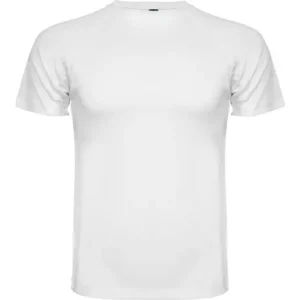 Koszulka sportowa biała dla uczniów idealna na WF