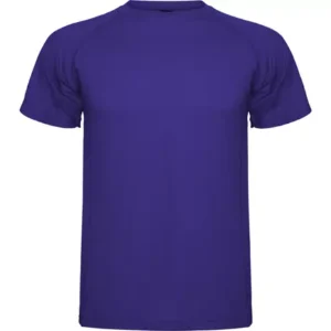 Koszulka sportowa ciemnoniebieska dla uczniów idealna na WF