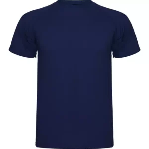 Koszulka sportowa granatowa dla uczniów idealna na WF