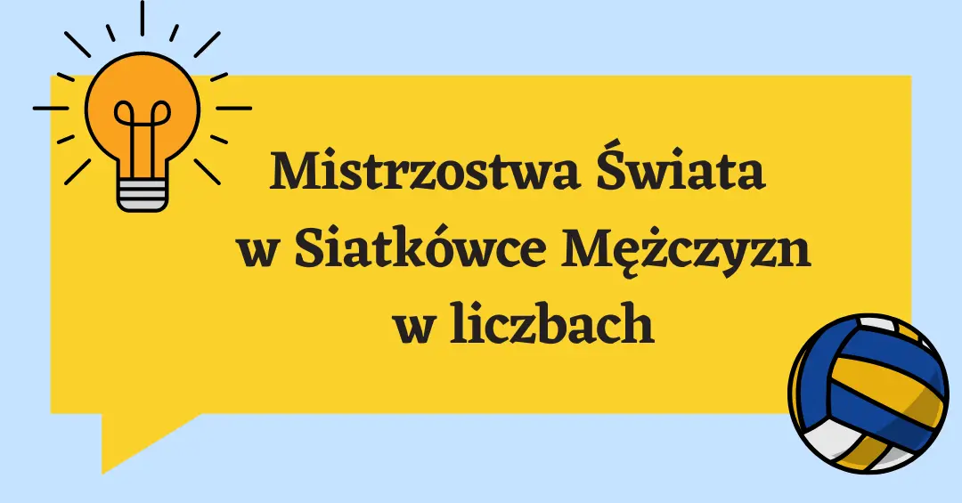 Mistrzostwa Świata w siatkówce mężczyzn w liczbach