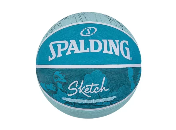 Piłka do koszykówki Spalding Sketch Crak 84 380Z
