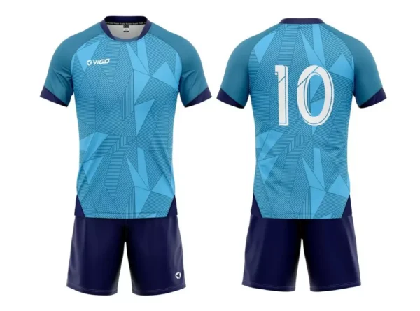 Strój piłkarski Champion 1 w kolorze niebieskim