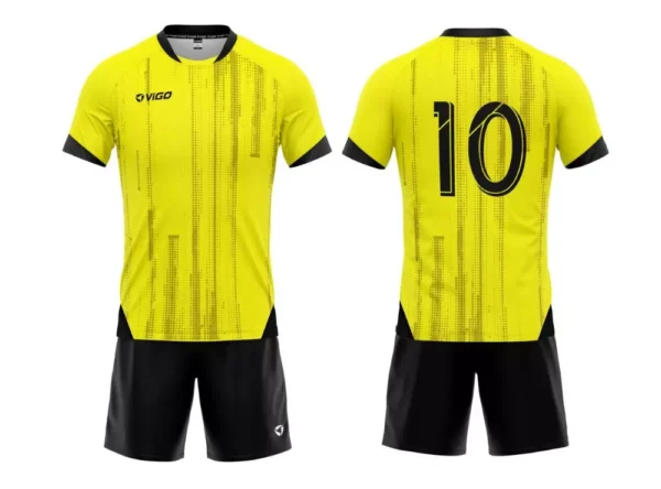 Strój piłkarski Champion 2 w kolorze żółtym