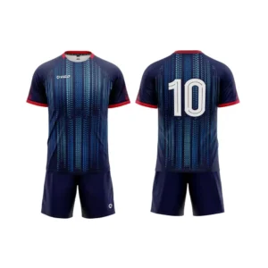 Strój piłkarski Striker 1 w kolorze granatowym