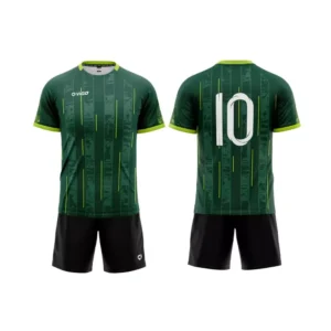 Strój piłkarski Striker 5 w kolorze zielonym