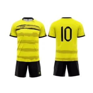 Strój piłkarski Striker 7 w kolorze żółtym