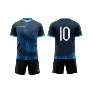 Strój piłkarski Striker 8 w kolorze granatowym