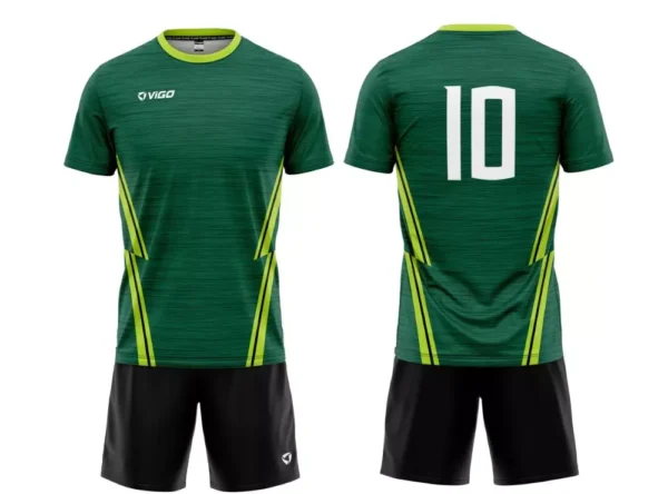 Strój piłkarskim Team 4 w kolorze zielonym