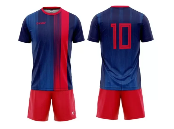 Strój piłkarski Team 7 w kolorze granatowym