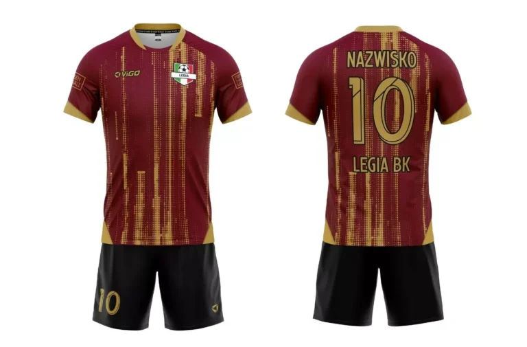 Koszulka piłkarska Champion 2 w kolorze bordowym