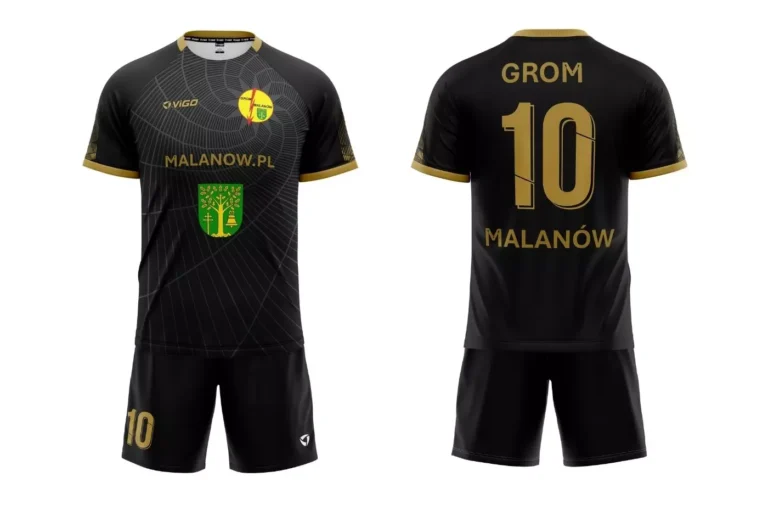 Koszulka piłkarska Striker 6 dla zespołu Grom Malanów