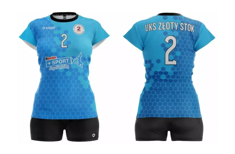 Strój siatkarek UKS Złoty Stok