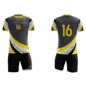 Strój siatkarski Jump w kolorze jasnoszarym