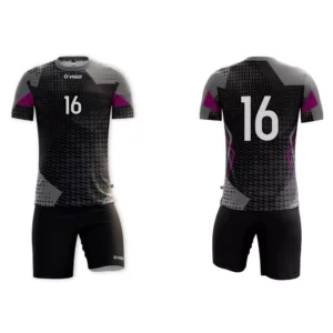 Strój siatkarski męski Spike w kolorze szarym