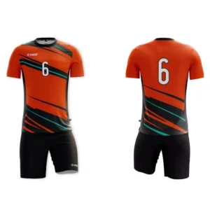 Strój siatkarski męski Winner w kolorze pomarańczowym