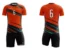 Strój siatkarski męski Winner w kolorze pomarańczowym